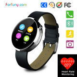 Round Touch Screen Smart Watch Compatible with Both Android and Ios System