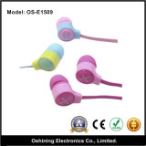 Colorful Minion Lovely Stereo Sport Cheap Earphone (OS-E1509)