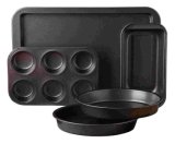 Amazon Vendor Kitchen Bake 5-Piece Bakeware Set, Carbon Steel