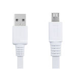 USB2.0 Am to Micro 5pin Data Cable with Charge&Data Sync Micro Flat USB Cable for Mobile Phone (JHU226B)