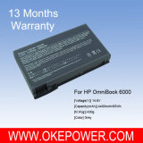 Replacement Laptop Battery For HP Omnibook 6000 Notebook 4400mah/65wh
