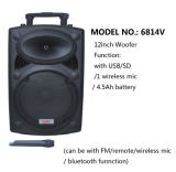 Moveable Mic Speaker Outdoor Speaker 6814V