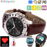 Round Screen Smart Watch with Heart Rate Monitor Function