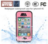 Fashion Design Waterproof Cell Phone Case for iPhone 4S, Waterproof Mobile Cover