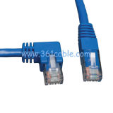Right Angle RJ45 M to M Cable