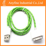 Fabric Braided USB Charger Data Cable for iPhone4 4s