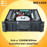 MS1200 2CH X 1200W/8ohm Professional Amplifier
