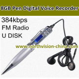 Pen Voice Recorder FM MP3