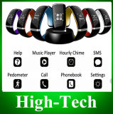 Wholesale L12s OLED Bluetooth 3.0 Bracelet Wrist Watch Smart Watch for Ios iPhone Samsung Android Phone Call Answer/SMS Remind