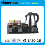 0.8L Stainless Steel Kettle Welcome Tray Set for Hotel Appliance