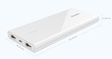 High Capacity 9400mAh Power Bank for iPhone, with Plastic Case, Ideal for Promotional Gift