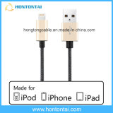 Steel Mfi USB Cable for iPhone 6 6plus
