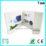 7inch Screen LCD Video Card, Video Brochure, Video Book with 2g Memory