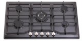 Black Stainless Steel Cooktop Gas Stove
