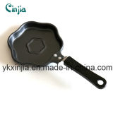 Mini Carbon Steel Non-Stick Egg Pan with Flower Pattern