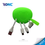 Mobile Charging Wire Multifunction USB Data Cable 3 in 1
