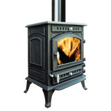 Wood Heater, Wood Burning Stove (FIPA073) , Chimney