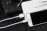 Round White Color USB 2.0 to 8pin Charge and Data Transfer Sync Cable for iPhone 5 and iPhone 6 (JHU256)