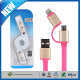 2 in 1retractable Universal USB Charging Cord Wire Data Cable