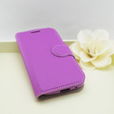 Mobile Phone Leather Case for Samsung I9190/S4 Mini