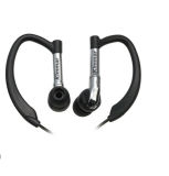 Black Sport Stereo Earhook Headphone Earphone