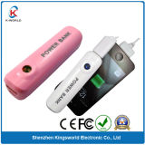 Promotional Plastic Power Bank with 2600mAh Capacity