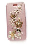 Fashion Crystal PU Leather Cellphone Cases