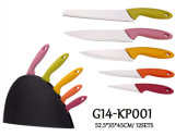 S/S Knife Set with PP Stand