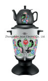 3.2L Stainless Steel Samovar (with porcelain/glass teapot) [T19]