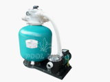 Plastic with Fiberglass Sand Filter with Pump Filtration System for Swimming Pool