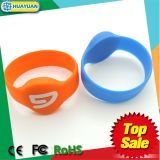 MIFARE Classic 1K RFID rubber Wristband For hotel door lock access