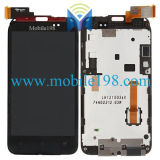 for HTC Desire Vc T328d LCD Screen and Digitizer Touch with Frame