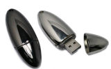 Metal Oval USB Flash Drive (PZM633)