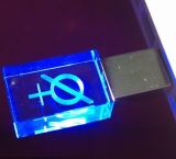 LED Light Crystal USB Flash Drive