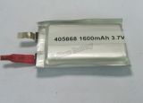 Li-Po Rechangeable 3.7V 1600mAh Battery for Scanner From China Supplier
