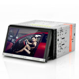 Double-DIN 7 Inch Car DVD Player - Motorized Panel, Touch Screen, GPS