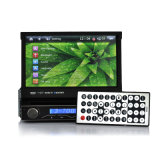 1 DIN Car DVD Player - 7 Inch Screen, Detachable Front Panel, GPS, DVB-T