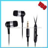 High End Metal Earphone with Mic (10A13-IP)