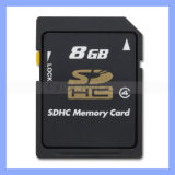 Fast Storage Plug and Play 8GB Flash SDHC Memory Card