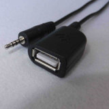Factory Supplying Audio Cable to USB F/M Cable