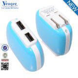 Travel USB Wall Charger for Mobile Phone/Cellphone/iPhone (VQCT-1574)