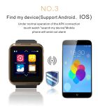 New Arrival Smart Watch Qt01 with Mtk2502 Compatible Ios & Android