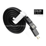Black Color Double Magnetic USB Cable for Micro (RHE-A2-003)