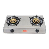 2 Burner 120mm-130mm Stainless Steel Gas Stove
