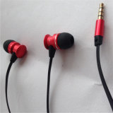 New Style High Quality Rose Metal Deep Bass Earphone with Mic