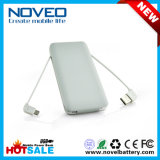 Hot Sale and Built-in Cable Mobile Power Bank 4000mAh