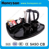 1.2L Stainless Steel Kettle with Tray Set/ Service Tray Set