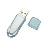 Plastic Transparent USB Flash Drive