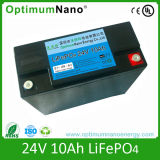 24V 10ah Lithium Battery for Electrile Bike, Electric Scooter