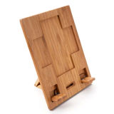 Bamboo Adjustable Holder for iPad or Tablet PC